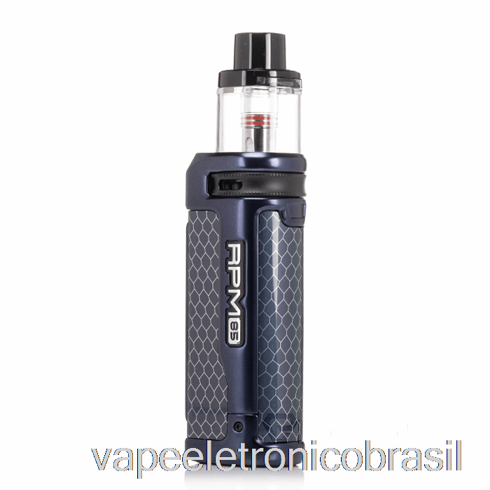 Vape Recarregável Smok Rpm 85 Pod Mod Kit Azul Fosco
